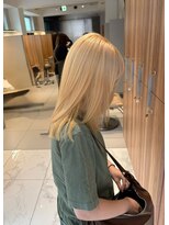 ガリカ 博多(Gallica)&nbsp;ハイブリーチでブロンドカラー