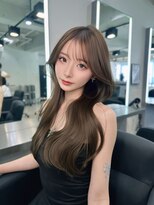 シェノン バイ アランスミシー 表参道(CHAINON by Alan smithee)&nbsp;表参道/クラゲヘアー/オリーブグレー/小顔/ココアベージュ/渋谷