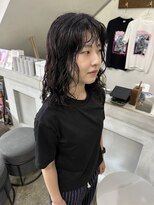 ヘアーワークスヴィクサス 諫早店(HAIR WORKS VIXUS)&nbsp;【持永 早紀子】ロブパーマ