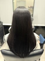 ルスリー 横浜店(Lsurii) 横浜駅/髪質改善縮毛矯正/黒髪/小顔