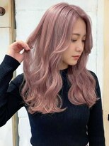 エノア 東京(ENORE)&nbsp;ブリーチなしダブルカラー｜ピンクグレージュ