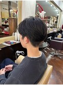 センターパート　刈り上げ　佐世保