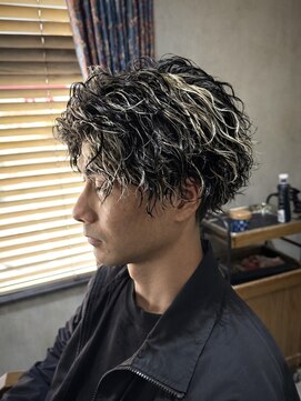 ジ オブスキュア(THE OBSCURE) ハイライト × スパイラルパーマ