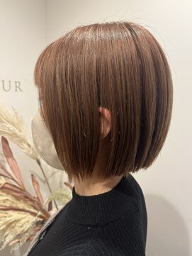 アンジュール ベージュ ボブ