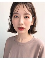 シノヤ 東根店(Shinoya)&nbsp;韓国風外はね切りっぱなしボブ/ナチュラルブラウン/20代30代40代