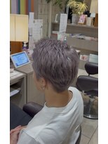 アース 土気あすみが丘店(HAIR&MAKE EARTH)&nbsp;シルバースパイキーショート
