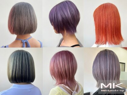 ヘアーアンドメイクアップ エムケイ(hair&make up MK)の写真