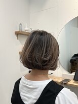 シア 綾瀬店(SHEER)&nbsp;ハイライトベージュ×ボブ