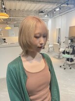 エンベール(EN VEIL) ブロンドウルフボブ