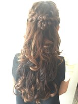 サロン ド ヒロ アイリー(Salon de HIRO IRIE) ハーフアップヘアセット