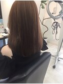 セミロングスタイル