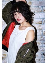 ヘアーアートシフォン 池袋西口店(Hair art chiffon)&nbsp;デジタルパーマ×バレイヤージュでクラシカルノーブルロブ