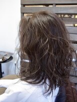 ネスト ヘアーデザイン(NEST hair design)&nbsp;【NEST 札幌】ミディアムロングのエアリーパーマ