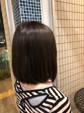 スタジオ アルファプラス 日暮里店(studio α+) フォギーベージュ×ボブ♪【スタジオアルファプラス日暮里】