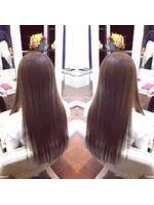 アフ(ahu) ツヤサラロング