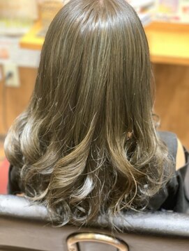 ヘアースタジオ ビームス 西江井ヶ島店(Hair Studio BEAMS) ハイライト、ローライト