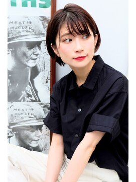 ドロップ(drop) 小顔ブランジュショートボブ〈表参道/青山 drop〉