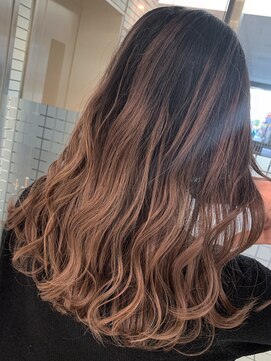 アッシュ 立川店(Ash) 【Ash立川】ミルクティーバレイヤージュ