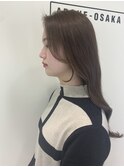 小顔!オリーブカラー似合わせ小顔カット