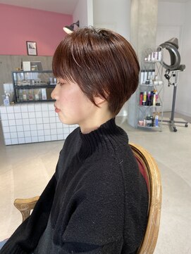 リリオ(Lilio) short×レッドブラウン