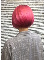 ララ 西川口(LaRA)&nbsp;ピンクが可愛いボブ　ケアブリーチver.（川口・西川口）