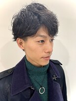 メンズアンダーバーホワイト 南海難波店(Men's _WHITE)&nbsp;ナチュラルパーマ