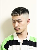 レンゲン(LENGEN)&nbsp;七三オールバックかき上げヘアコンマヘア２３０