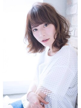 ボニークチュールドットエス(.S) ふんわりナチュラルなパーマスタイル/◎30代40代50代60代