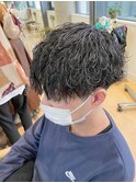 波巻きツイストスパイラルパーマ