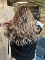 ラフ 難波店(LAFF)&nbsp;#黒髪#ボブルフ#ネビージュ#小顔#ワンレン