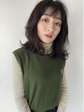 ソヨン 名古屋店(SOYON) 鎖骨下 レイヤー 外ハネ