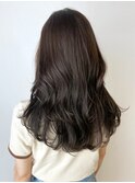 ラベンダーアッシュロング_グレージュカラーボブウルフ_ba404911