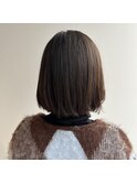 無造作ボブ