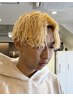 【仲原指名】カット＋Wカラー（ブリーチ）+パーマ　￥20000～