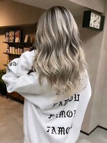 サニー 渋谷(SUNNY)&nbsp;バレイヤージュショコラアッシュハイライトグレージュカラー