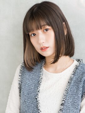 トッカ 茨木(tocca) イヤリングカラー×艶ボブ