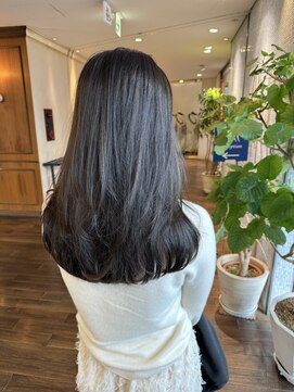 ザック ヴィ(ZACC  vie) ショコラグレージュ レイヤーカット 20代30代40代