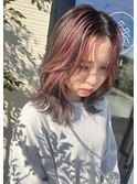 ブリーチデザインダブルカラー髪質改善トリートメント