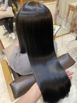 フォルテノエル 静岡鷹匠店(FORTE Noel)&nbsp;オリーブブラック/ツヤカラー/透明感カラー/ウェットヘア