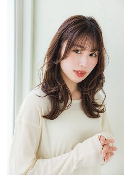 ミットバイツリー センター北(mit by tree) レイヤー×巻き髪ミディ