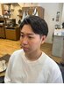 【平日☆期間限定】カットコース＋眉カット＋炭酸ソーダスパ￥9500→8800