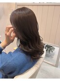 [sida 鹿毛] 10代20代30代　柔らかオリーブアッシュ