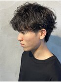 シャドウパーマメンズパーマメンズマッシュ群馬高崎メンズ韓国