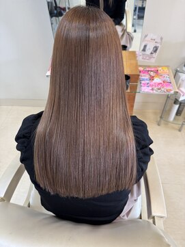 美容室 フラット(FLAT) 髪質改善カラー【パールアッシュ】