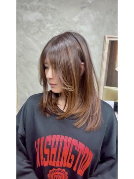 ヘアーアンドケアブラスト(HAIR CARE Blast) ブリーチなし透明感/ヘーゼルブラウン/20代30代