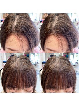 エフエフヘアー(ff hair) 【前髪割れ改善】韓国☆クロスパーマ(前髪縮毛矯正付き)