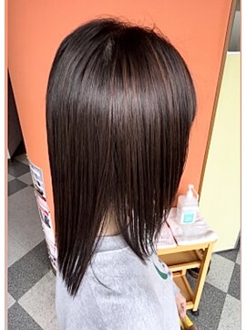 トータルヘアサロンカマダ 髪質改善メテオカラー+ハイライト