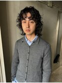 表参道roijir×くせ毛風パーマ×メンズボブ