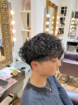 コワファースト  させぼ五番街店(COIFF1RST) プードルパーマ×マッシュ☆