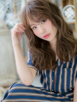 モッズヘア 越谷(mod's hair)&nbsp;前髪パーマ韓国風巻き抜け感フェザーロングh4越谷20代30代40代